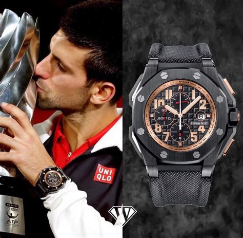 novak Djokovic watches